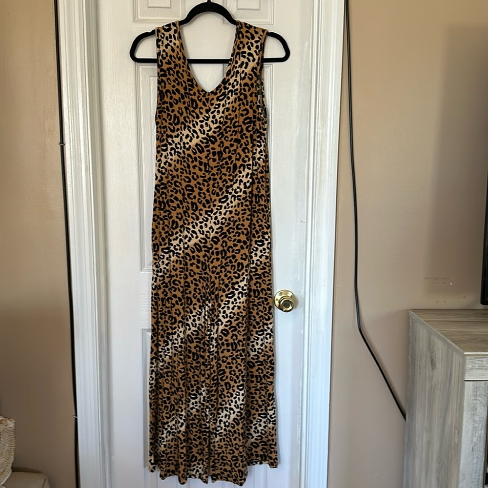 * Unicorn* LuLaRoe Natalie Leopard Jumpsuit Small